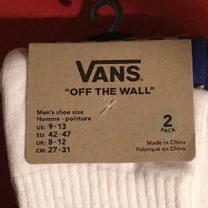 New men’s Vans socks 2 pack